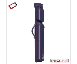 Cuetec 2x4 Navy Pro Line Pool Cue Case -Harle Billiard Shop 23 ct pro line 2x4 navy 95 754 3 4 view