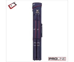 Cuetec 2x4 Navy Pro Line Pool Cue Case -Harle Billiard Shop 23 ct pro line 2x4 navy 95 754 back