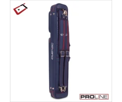 Cuetec 4x8 Navy Pro Line Pool Cue Case -Harle Billiard Shop 23 ct pro line 4x8 navy 95 755 back 34view