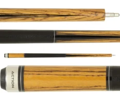 Action ACTMS04 Zebrawood 25oz Massé Pool Cue -Harle Billiard Shop actms04 01