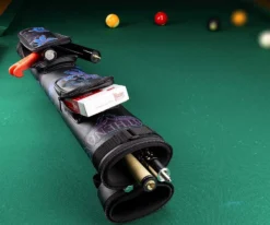 Athena ATHC08 Butterfly 2 Butt 2 Shaft Hard Case -Harle Billiard Shop athc08 01