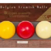 Aramith Super Tournament Carom Ball Set -Harle Billiard Shop bbactrn 01