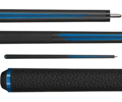 Bull Carbon BCSP3 Blue Split Cue W/ Shaft -Harle Billiard Shop bcsp3 01