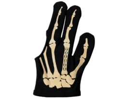 Voodoo Skeleton Pool And Billiard Gloves -Harle Billiard Shop bglvod bone 01