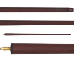 Wooden 2 Piece Bridge Stick -Harle Billiard Shop bhbs2p1 wine 02
