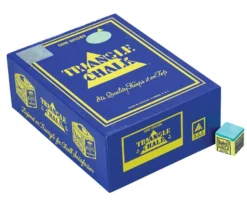 Triangle Chalk (Box Of 144 Cubes) -Harle Billiard Shop cht144 green 01