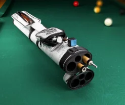 Eight Ball Mafia White Knuckles 2 Butt 2 Shaft Hard Case -Harle Billiard Shop ebmc22e 01 4