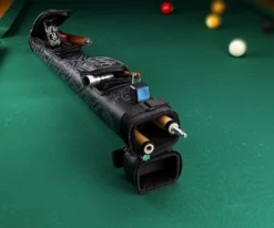 Eight Ball Mafia EBMC23A Skulls Bones & Money 2 Butt 3 Shaft Hard Case -Harle Billiard Shop ebmc23a 01 1