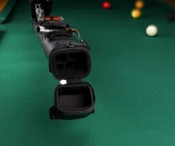 Eight Ball Mafia EBMC23A Skulls Bones & Money 2 Butt 3 Shaft Hard Case -Harle Billiard Shop ebmc23a 02