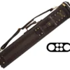 Elite 2 Butt 4 Shaft Brown Leather Case -Harle Billiard Shop ecc24 01 2