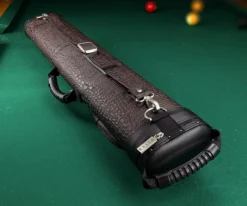 Elite Leatherette 2 Butt 4 Shaft Hard Case -Harle Billiard Shop eccp24 brown 03