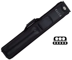 Elite Nexus 3 Butt 5 Shaft Hard Case -Harle Billiard Shop ecn35 black 01 1