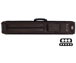 Elite Nexus Reserve 3 Butt 5 Shaft Hard Case -Harle Billiard Shop ecnr35 brown cat 1