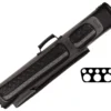 Elite 3x5 Vintage Cue Case- Black & Grey -Harle Billiard Shop ecv35 grey 01