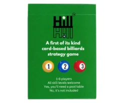 Hill Hill - A Card-Based Billiards Strategy Game -Harle Billiard Shop iphh pkg 01