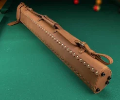 Instroke Buffalo 2 Butt 3 Shaft Leather Case -Harle Billiard Shop isb23 02