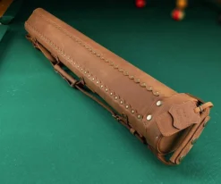 Instroke Buffalo 2 Butt 3 Shaft Leather Case -Harle Billiard Shop isb23 03