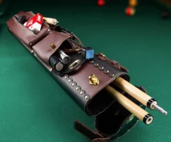 InStroke Cowboy 2 Butt 4 Shaft Leather Case -Harle Billiard Shop isc24 mix 01