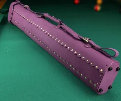 Instroke Suede 3 Butt 5 Shaft Leather Case -Harle Billiard Shop isl35 purple 02