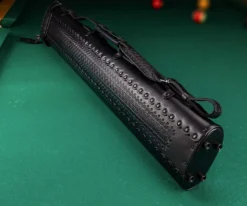Instroke Southwest 2 Butt 4 Shaft Leather Case -Harle Billiard Shop issw24 black 02