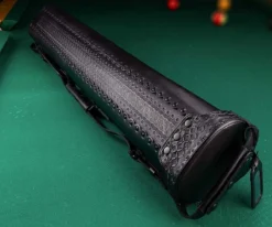 Instroke Southwest 3 Butt 7 Shaft Leather Case -Harle Billiard Shop issw37 black 03