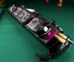 Instroke La Bella Donna 2 Butt 4 Shaft Hard Case - Black 12 Instroke La Bella Donna 2 Butt 4 Shaft Hard Case - Black -Harle Billiard Shop isxb 01 1