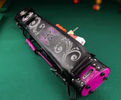 Instroke La Bella Donna 2 Butt 4 Shaft Hard Case - Black 14 Instroke La Bella Donna 2 Butt 4 Shaft Hard Case - Black -Harle Billiard Shop isxb 02