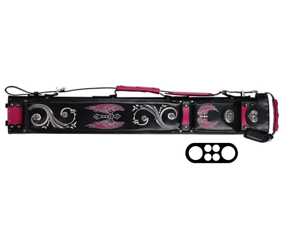 Instroke La Bella Donna 2 Butt 4 Shaft Hard Case - Black 5 Instroke La Bella Donna 2 Butt 4 Shaft Hard Case - Black - Image 3