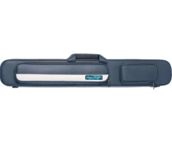 Molinari 2 Butt 4 Shaft Navy Flat Cue Case -Harle Billiard Shop mlcf24 navy white cat