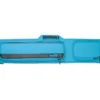 Molinari 3 Butt 6 Shaft Cyan/Black Flat Cue Case -Harle Billiard Shop mlcf36 cyan cat