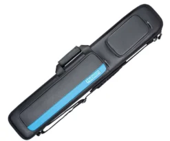 Molinari 3 Butt 6 Shaft Black/Cyan Hybrid Cue Case