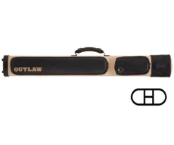 Outlaw OLX22 Black 2 Butt 2 Shaft Hard Case