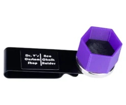 Dr. V's Neo Hexagon Magnetic Chalker -Harle Billiard Shop qcneo 6 purple 01 2