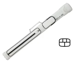 QKS Artillery 2 Butt 3 Shaft Hard Case -Harle Billiard Shop qks04 white 01