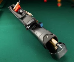 QKS Artillery 2 Butt 3 Shaft Hard Case -Harle Billiard Shop qks04 grey 01