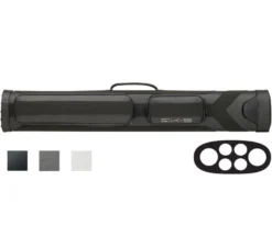 QKS Samurai 2 Butt 4 Shaft Hard Case -Harle Billiard Shop qks05 cat