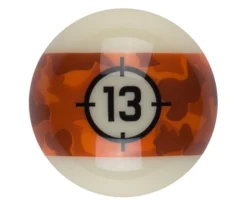 Aramith Camo Single Replacement Balls -Harle Billiard Shop rbcam 13ball 01