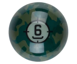 Aramith Camo Single Replacement Balls -Harle Billiard Shop rbcam 6ball 01 1