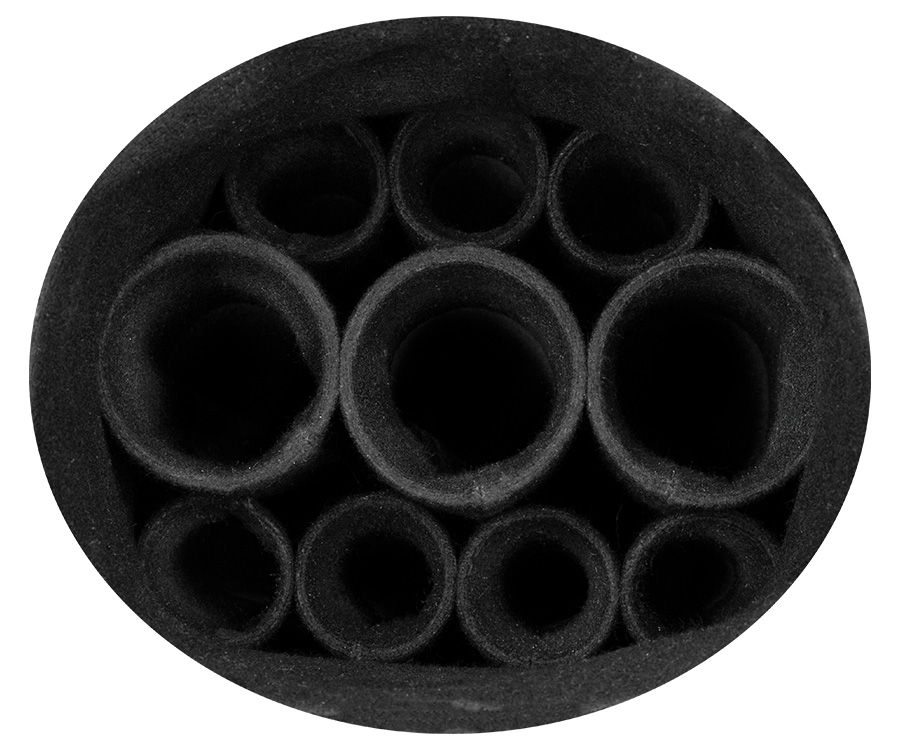 Tango Pampa Chestnut 3 Butt 7 Shaft Leather Cue Case 7 Tango Pampa Chestnut 3 Butt 7 Shaft Leather Cue Case - Image 5