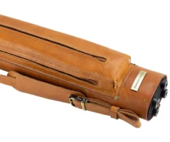 Tango Pampa Tan 2 Butt 2 Shaft Leather Cue Case -Harle Billiard Shop tapm22 tan 04