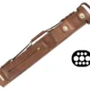 Tango Pampa Chestnut 3 Butt 7 Shaft Leather Cue Case -Harle Billiard Shop tapm37 chestnut 01