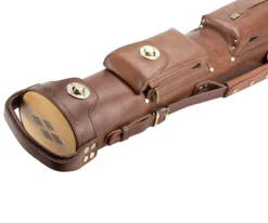 Tango Pampa Chestnut 3 Butt 7 Shaft Leather Cue Case 9 Tango Pampa Chestnut 3 Butt 7 Shaft Leather Cue Case -Harle Billiard Shop tapm37 chestnut 03