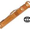 Tango Pampa Tan 3 Butt 7 Shaft Leather Cue Case -Harle Billiard Shop tapm37 tan 01