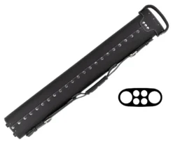 Tango Zorzal Black 2 Butt 4 Shaft Hard Case -Harle Billiard Shop tazm24 black 02