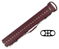 Tango Zorzal Burgundy 2 Butt 4 Shaft Hard Case -Harle Billiard Shop tazm24 burgundy 02