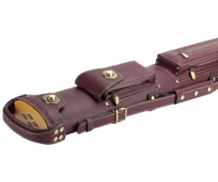 Tango Zorzal Burgundy 2 Butt 4 Shaft Hard Case -Harle Billiard Shop tazm24 burgundy 03