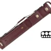 Tango Zorzal Burgundy 3 Butt 5 Shaft Hard Case -Harle Billiard Shop tazm35 burgundy 01