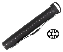 Tango Zorzal Black 3 Butt 6 Shaft Hard Case -Harle Billiard Shop tazm36 black 02