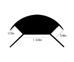 Plastic Apron Mitre (Set Of 4) -Harle Billiard Shop tp50556 dm top 01